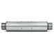 MBRP universal quiet tone muffler with 4-inch inlet/outlet, 24-inch aluminum body, 6-inch diameter, 30-inch overall length.