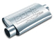 Borla 2.5-inch inlet/outlet center/offset oval ProXS muffler with polished metal finish and dual exhaust outlets.