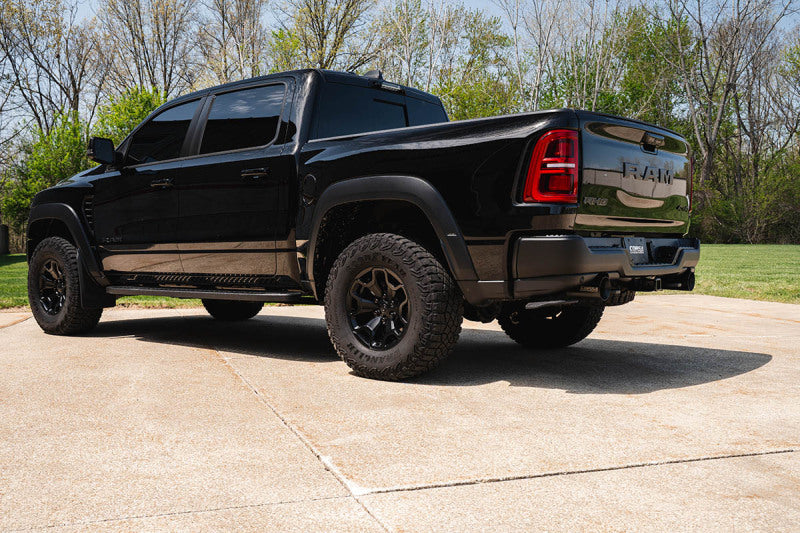 CORSA Performance Corsa 25-26 RAM 1500 RHO Crew Cab 3.0L Turbo catback exhaust with dual rear exit and 5-inch black Pro Series tip