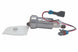 Aeromotive 525lph in-tank fuel pump installed in a vehicle, showcasing the compact design and high-performance fuel pumping system.