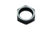 Vibrant aluminum -4AN bulkhead nut fitting with threaded design for secure hose connection in automotive or industrial applications.