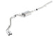 Borla catback exhaust system for 2014-2023 Chevy Silverado 1500, dual rolled side exit, stainless steel, sleek design