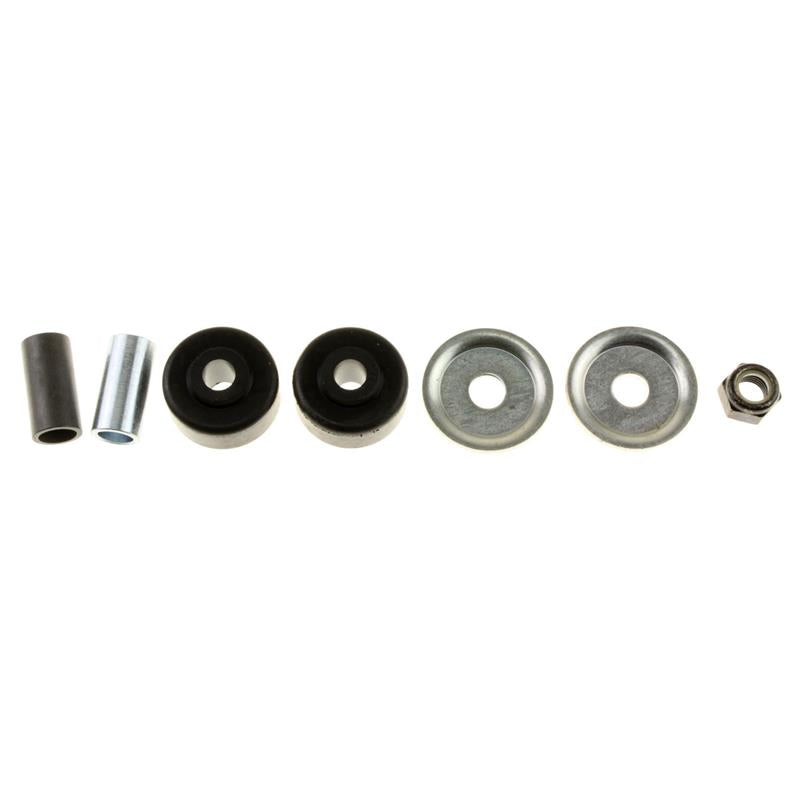 Bilstein 5125 series lifted truck shock absorber showing a durable metal shock with mounting components for off-road vehicles.