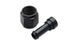 Vibrant Female -6AN to 3/8 inch barb fitting for automotive or fluid transfer applications, showing the fitting's details and threading.