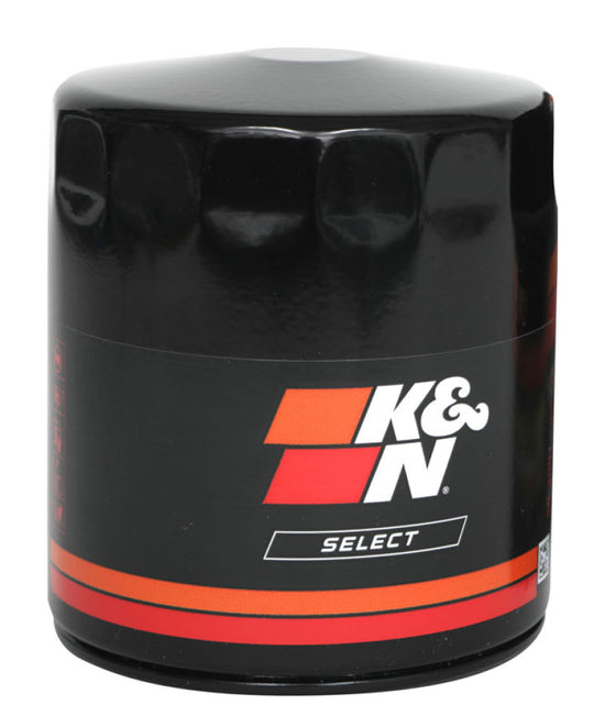 K&N Engineering Chevrolet Aveo 1.6L L4 and Tornado 1.8L L4 spin-on oil filter for engine oil filtration.