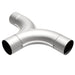 MagnaFlow 2.50-inch stainless steel smooth transition T connecting pipe with 90/90 degree bends for exhaust systems