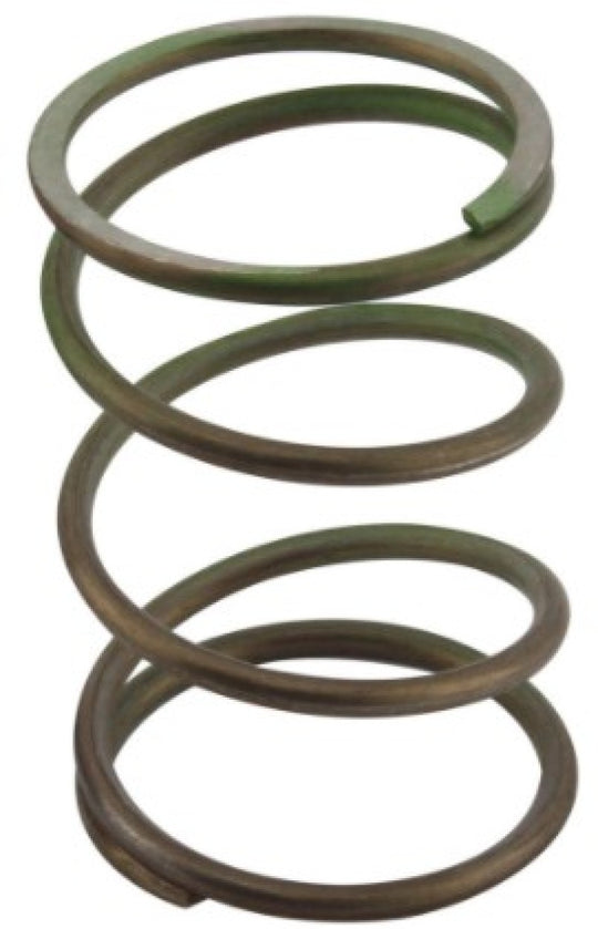 Turbosmart Gen-V WG45/50 wastegate spring with green middle spring, 7psi boost pressure, for turbocharger wastegate systems.
