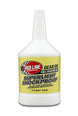 Red Line SuperLight ShockProof Gear Oil quart container with product label and cap, designed for gear lubrication.