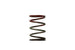 Turbosmart WG40 blow off valve accessory with 11 PSI middle spring in brown and red, designed for automotive turbo systems.