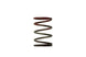 Turbosmart WG40 blow off valve accessory with 11 PSI middle spring in brown and red, designed for automotive turbo systems.