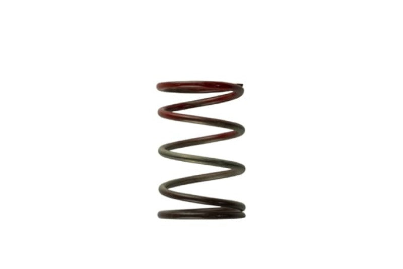 Turbosmart WG40 blow off valve accessory with 11 PSI middle spring in brown and red, designed for automotive turbo systems.