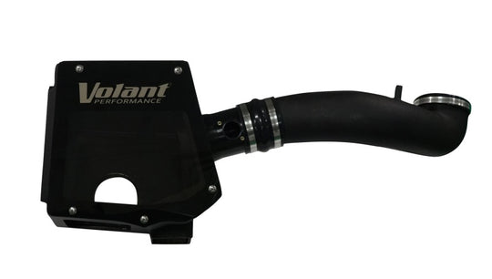 Volant cold air intake for 2009-2013 Chevy Silverado, Avalanche, Tahoe, GMC Sierra, Yukon with 5.3L/6.2L V8 engine, showing the intake components.