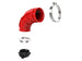 aFe Takeda Turbo Inlet for 2019-2020 Hyundai Veloster N L4 2.0L Turbo, red intake with sleek design