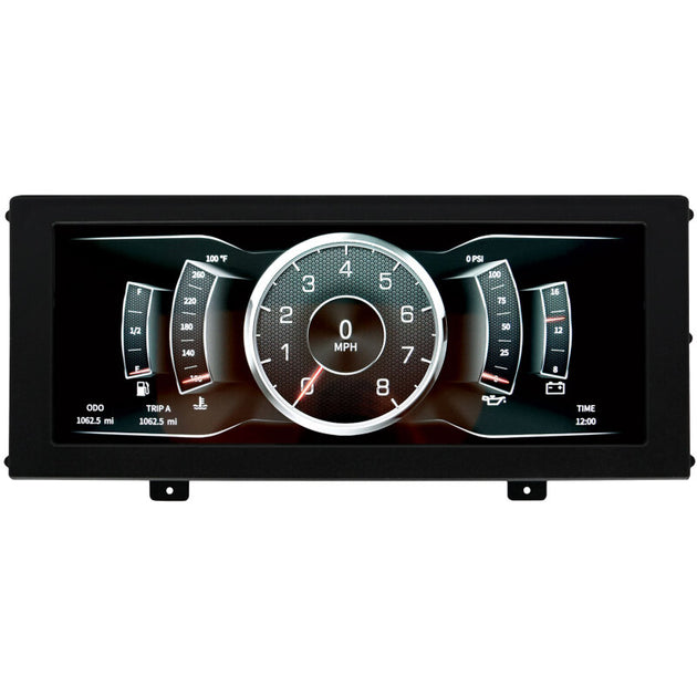 AutoMeter InVision digital instrument display with color LCD, panel mount, universal performance monitor for vehicles.