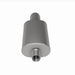 MagnaFlow muffler with exhaust tip, model RS 14X5X8, featuring 2.25/4 inch inlet and outlet, shown with polished finish.