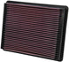 K&N Engineering drop-in air filter for 2002-2009 Cadillac and 1999-2009 Chevy/GMC pickup trucks, showing the filter element.