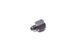 Radium Engineering 10AN female to 6AN male fitting showing metal connectors and threaded ends for automotive or racing applications