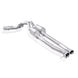 Stainless Works catback exhaust system for Chevy Silverado and GMC Sierra 2007-16 with passenger rear tire exit, 5.3L/6.2L engine.