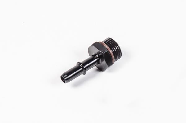 Radium Engineering Universal 8AN Orb to 3/8 SAE Male fitting for high-performance fluid connections.