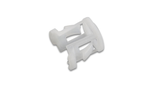 Vibrant plastic insert for quick disconnect EFI adapter fitting, OD 0.3125 inches, used in automotive fuel system connections.