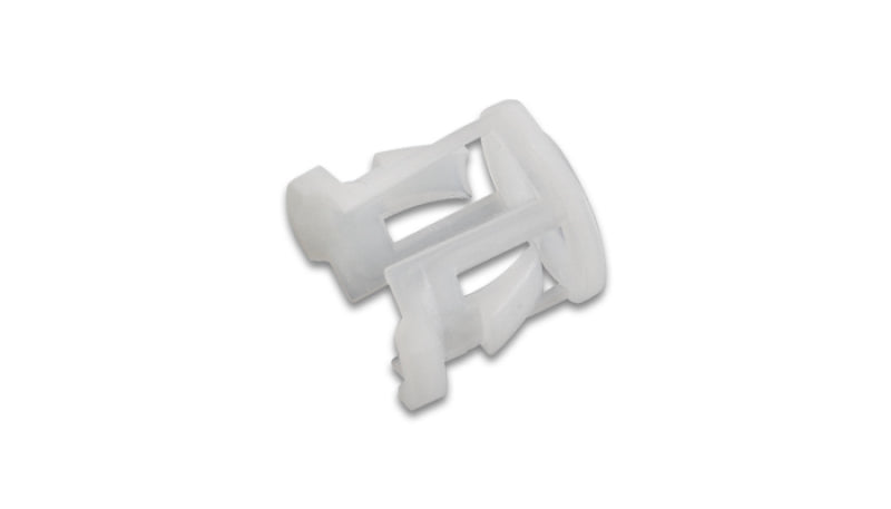 Vibrant plastic insert for quick disconnect EFI adapter fitting, OD 0.3125 inches, used in automotive fuel system connections.