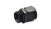 Vibrant 10AN female to 8AN male straight cut fitting with O-ring for automotive or hydraulic connections.
