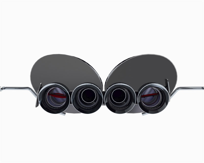 Corvette C7 2014-2019 Axle Back exhaust by CORSA Performance with dual NPP and 2.75-inch Xtreme Valve-Back design.