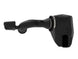 aFe Momentum GT Pro 5R cold air intake system installed in a 2019-2021 GM truck 4.3L V6 engine, showing the intake components and filter.