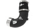 aFe BladeRunner 3in black aluminum cold charge pipe for RAM 1500 RHO L6 3.0L twin-turbo engines