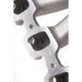 Edelbrock Victor Jr Ford EFI intake manifold for 4.6L engines, showing the polished aluminum design and mounting ports.