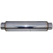MBRP muffler with 4 inlet/outlet, 24-inch body, 30-inch overall length, T304 stainless steel, replacement automotive exhaust part
