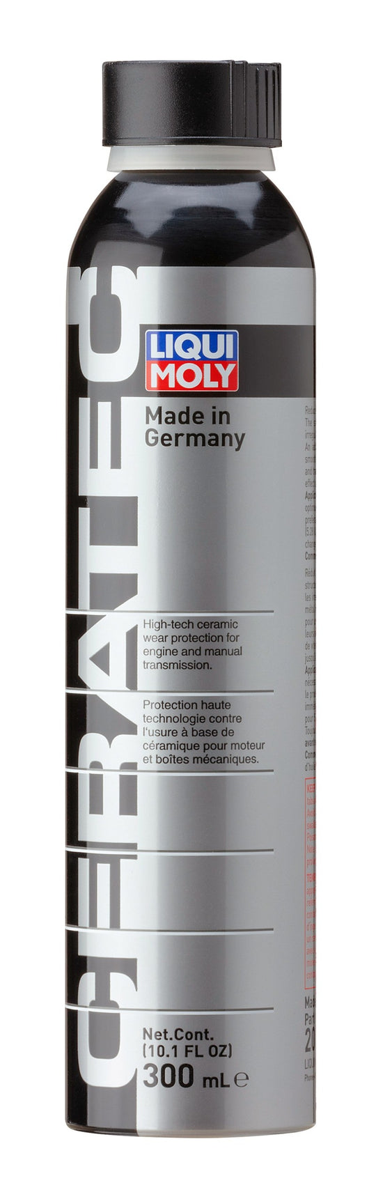 LIQUI MOLY Cera Tec additive bottle, 300mL, automotive engine treatment for reducing wear and enhancing engine protection