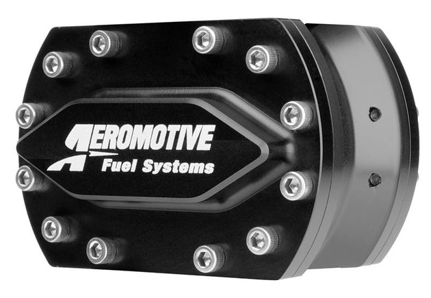 Aeromotive spur gear mounting adapter for 3 or 4 bolt flange, automotive fittings and gear installation component.