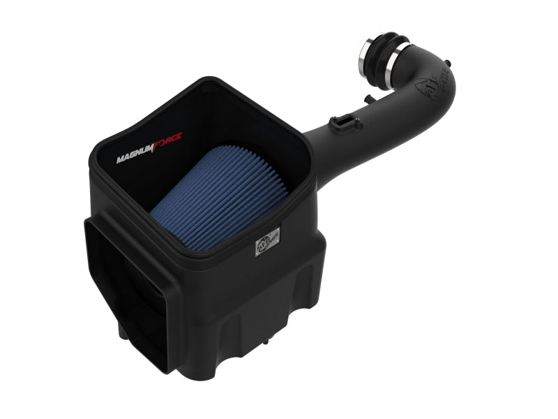 aFe MagnumFORCE Stage-2 Pro 5R cold air intake for 2014-2019 GM Silverado/Sierra 1500 V8-5.3/6.2L engine, showing the intake components.