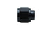 Vibrant -12AN Flare Aluminum Caps for fittings, shiny metallic finish, designed for secure flare connections in automotive applications