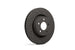 Hawk Performance Talon brake rotors with slotted and drilled design for enhanced stopping power and heat dissipation.
