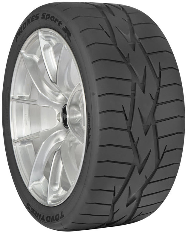 Toyo Proxes Sport R 315/30ZR18 98W XL UTV on-road tire with tread pattern and sidewall branding, designed for high performance.