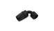 Vibrant -20AN 90-degree elbow hose end fitting with polished metal finish, designed for high-performance fluid connections.