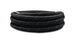 Vibrant -4 AN black and blue nylon braided flex hose, 5-foot roll, durable automotive fluid transfer hose with two-tone design.