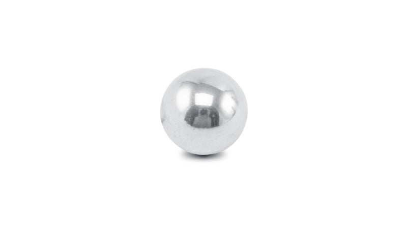 Vibrant replacement ball for inline one way check valve, fitting component in a vibrant brand inline check valve assembly.