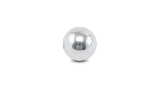 Vibrant replacement ball for inline one way check valve, fitting component in a vibrant brand inline check valve assembly.