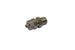 Snow Performance quick connect fitting with 1/8NPT to 1/4 inch connection, metal fitting for automotive or fluid transfer applications.