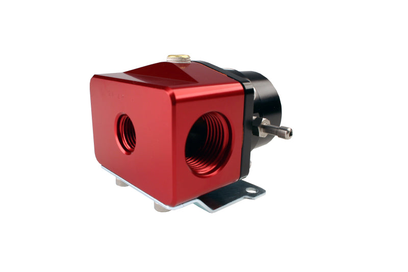 Aeromotive A1000 Injected Bypass EFI fuel pressure regulator with dual -10 inlet and -6 return ports for performance vehicles.