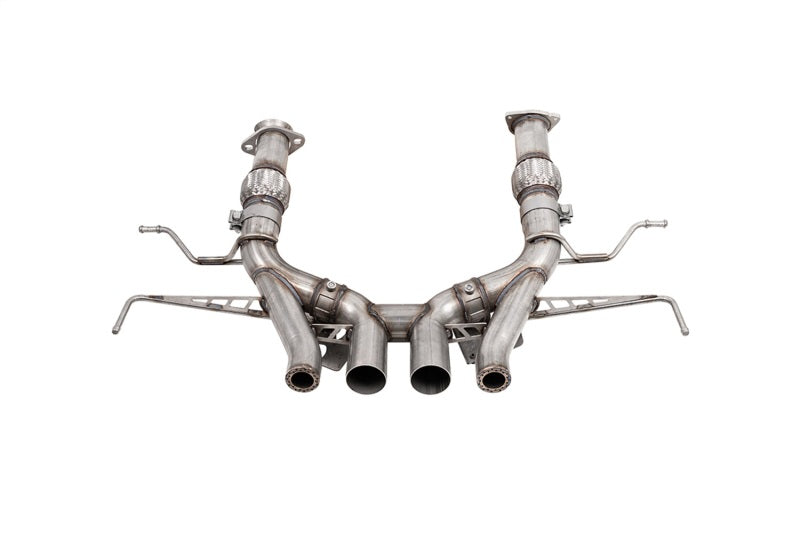 CORSA Performance Corsa 23-25 Chevrolet Corvette C8 Z06 3-inch valved cat-back exhaust system with muffler delete, track system without tips.