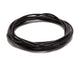 Black 20ft. high-temp water nylon tubing for injection pump components by Snow Performance, durable and flexible for automotive use