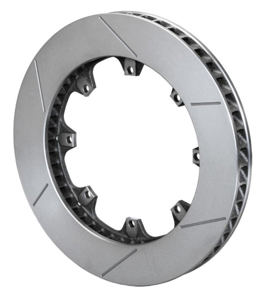 Wilwood GT48 SPC-37-LH 12.19-inch 2-piece brake rotor with 8 on 7.00-inch bolt pattern, front LH view