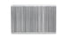 Vibrant vertical flow intercooler with 22-inch width, 14-inch height, and 4.5-inch thickness for high-performance cooling.