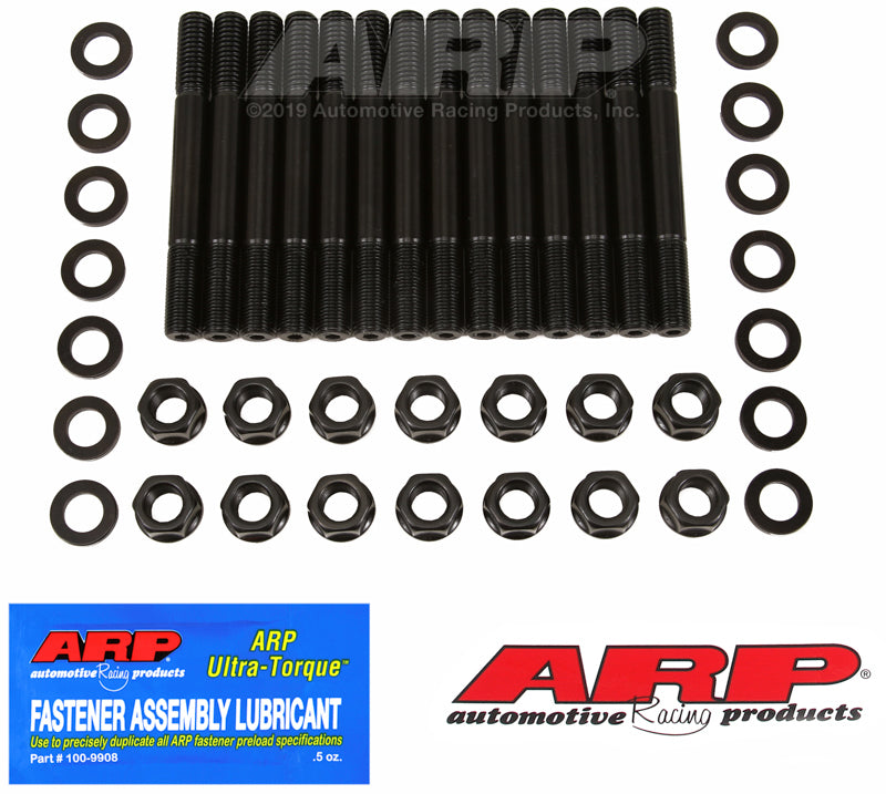 ARP Chevy 4-Cylinder head stud and bolt kit, featuring hex head studs for engine cylinder head installation and reinforcement.