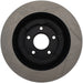 StopTech Power Slot front right slotted brake rotor for Chevrolet Corvette 2006-2010, high-performance automotive brake component