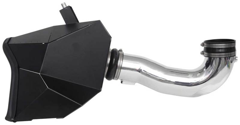 K&N Performance Cold Air Intake Kit for 2019 Chevy Silverado and GMC Sierra 1500 V8 5.3L/6.2L engine, with air filter and intake tubing.